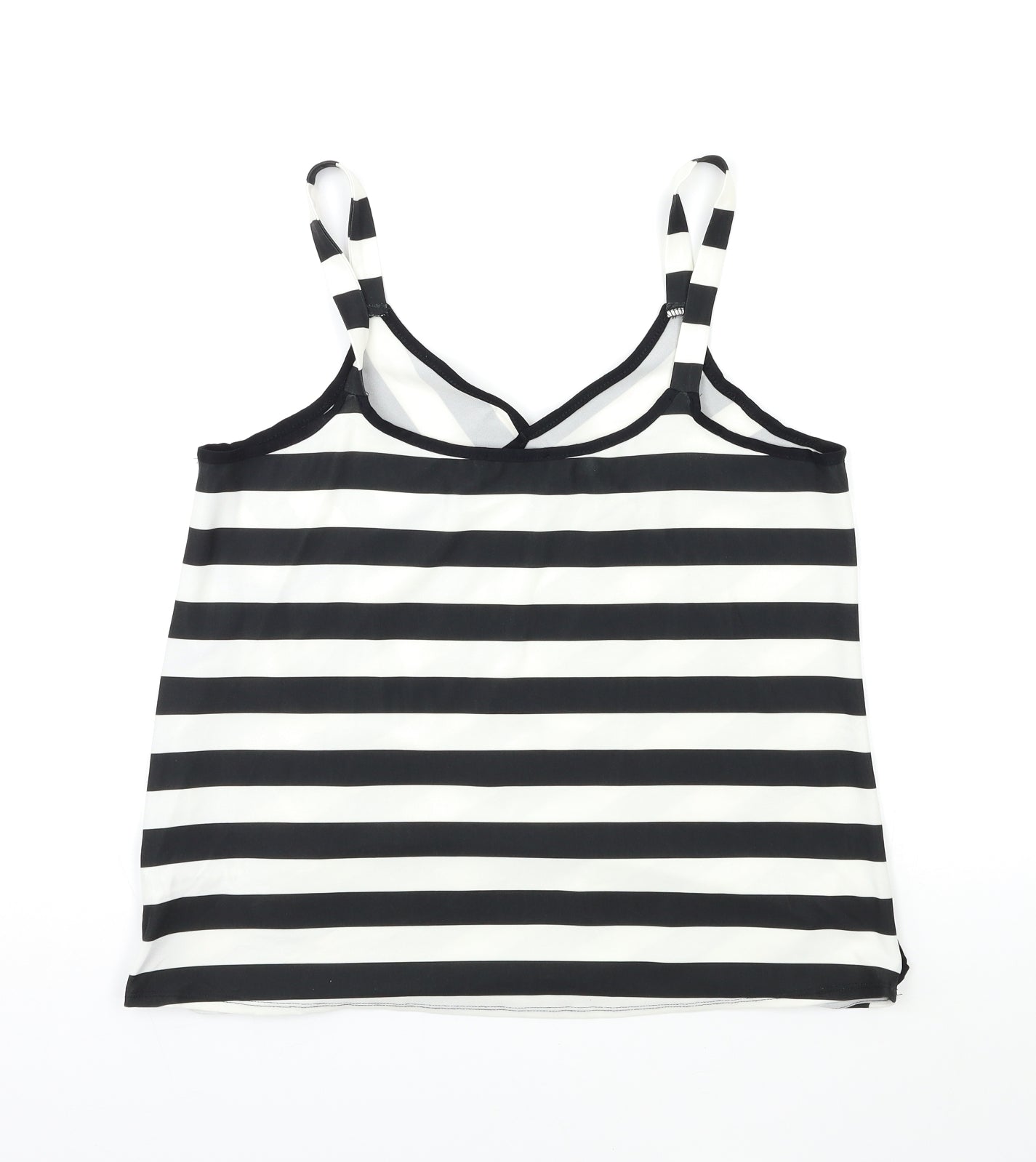 Womens UK Size 12 Wallis Black Basic Tank