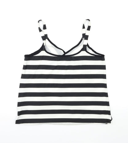 Womens UK Size 12 Wallis Black Basic Tank