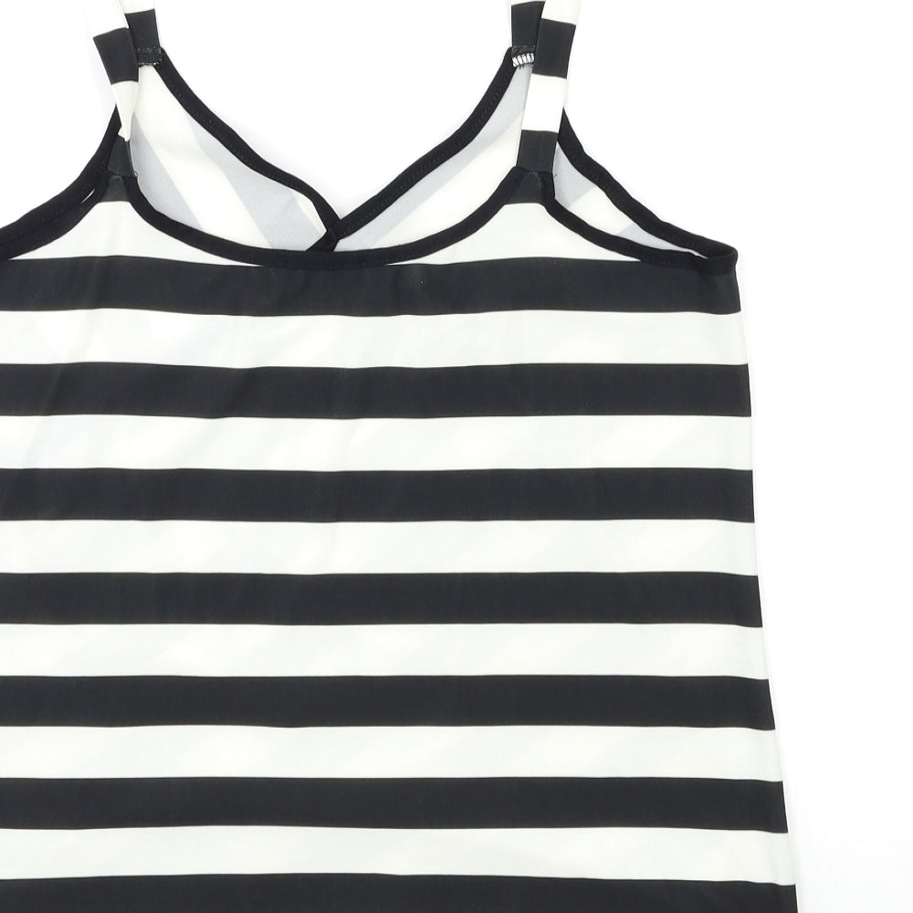 Womens UK Size 12 Wallis Black Basic Tank
