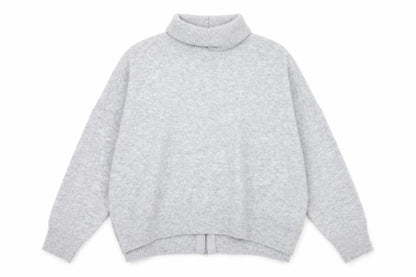 Topshop Womens Grey  Knit Pullover Jumper Size 14