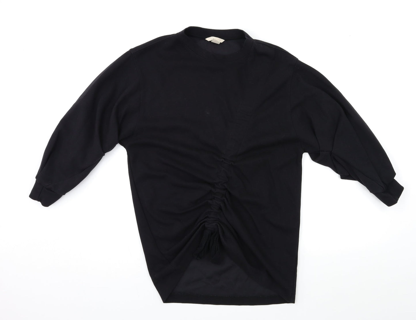 H&M Womens Black   Pullover Sweatshirt Size 4