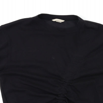 H&M Womens Black   Pullover Sweatshirt Size 4