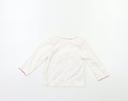 George Baby White   Basic T-Shirt Size 12-18 Months  - Minie Mouse