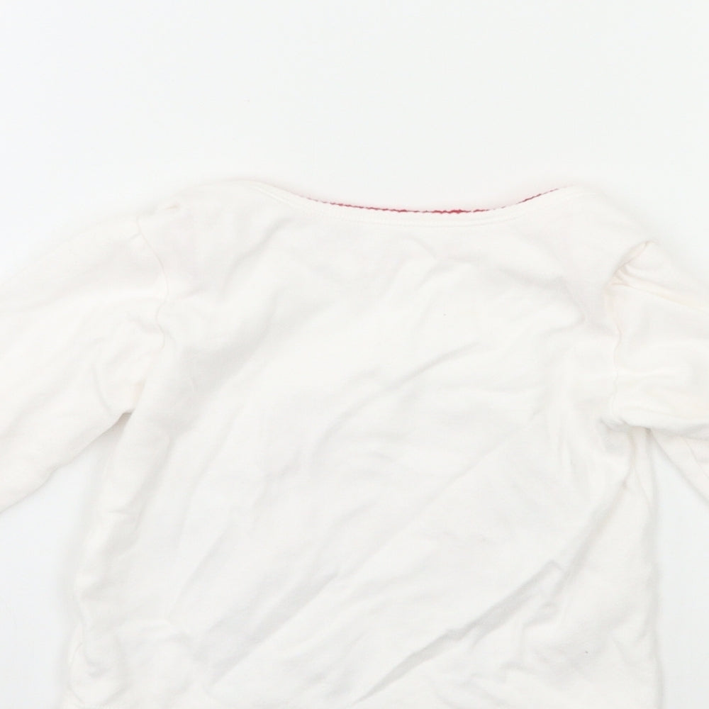 George Baby White   Basic T-Shirt Size 12-18 Months  - Minie Mouse