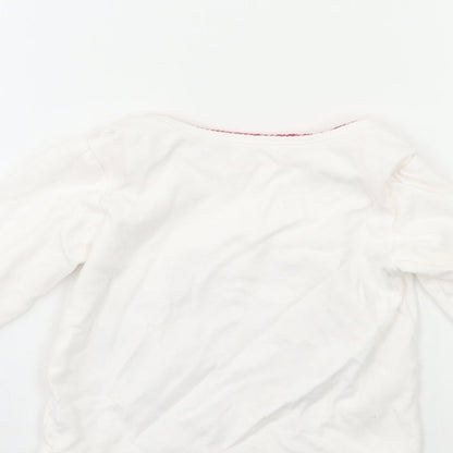 George Baby White   Basic T-Shirt Size 12-18 Months  - Minie Mouse