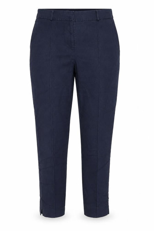 Womens UK Size 10 Warehouse Regular Fit  Blue Trousers