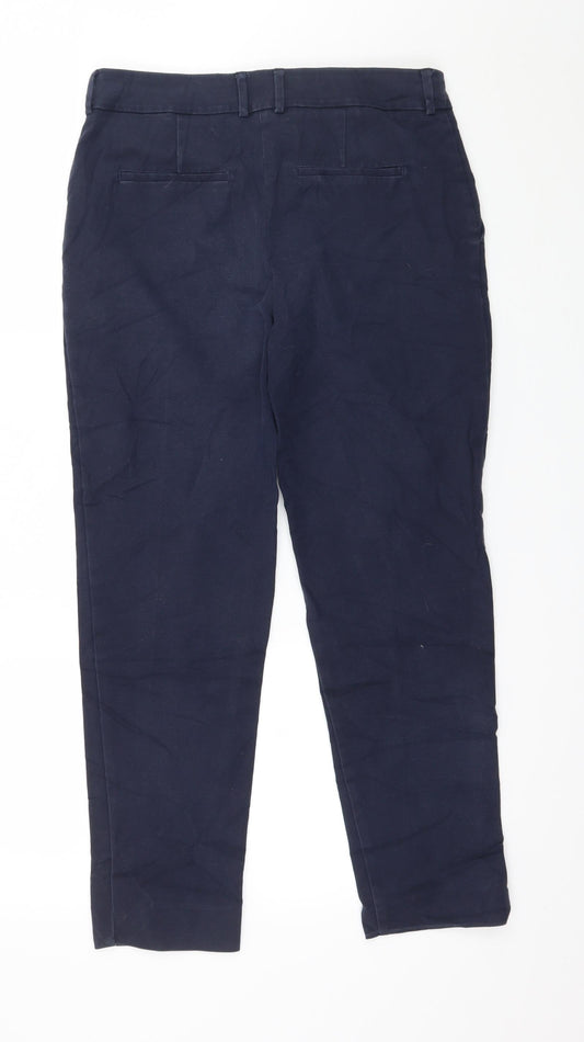 Warehouse Womens Blue   Trousers  Size 10 L25 in