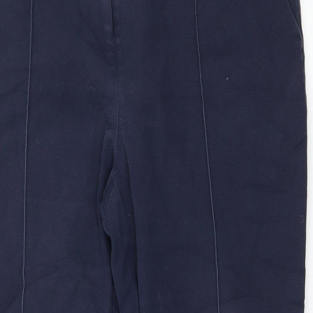 Warehouse Womens Blue   Trousers  Size 10 L25 in