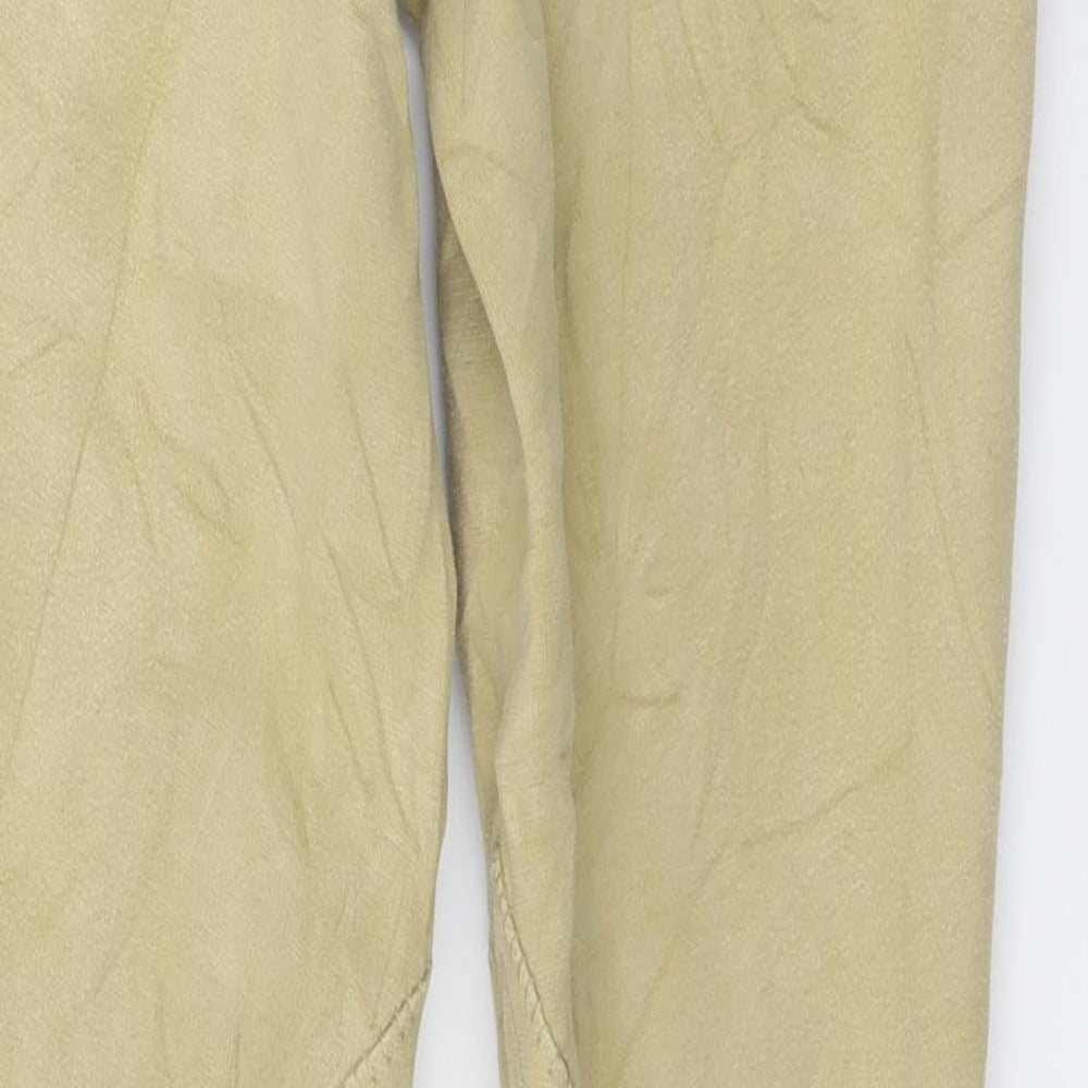 On Course Womens Beige   Capri Leggings Size 28 in L28 in