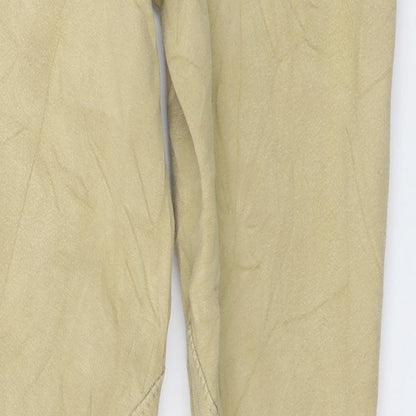On Course Womens Beige   Capri Leggings Size 28 in L28 in