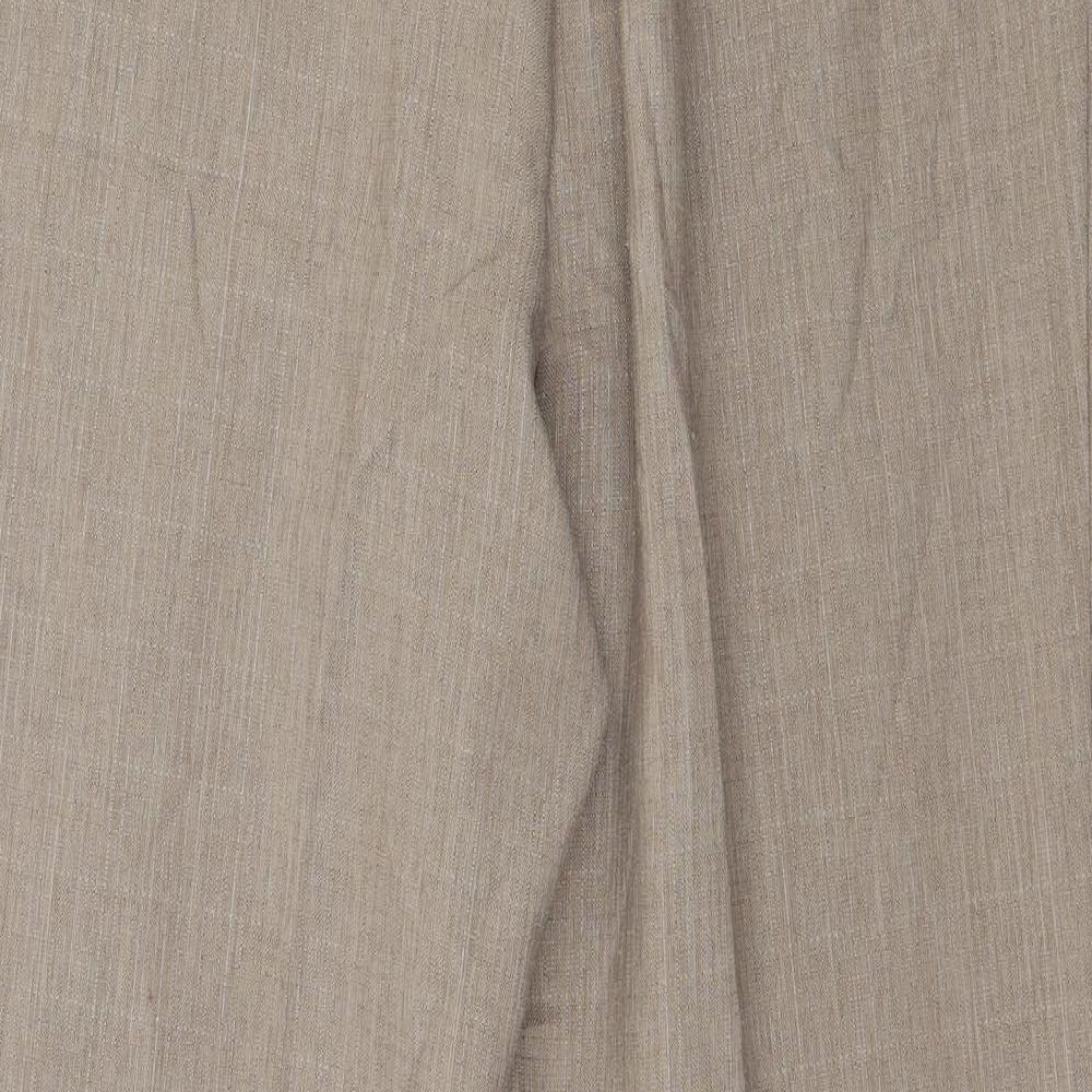 Womens UK Size 10 Marks and Spencer Regular Fit  Brown Trousers