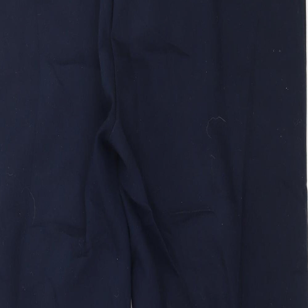 Womens UK Size 10 NEXT Regular Fit  Blue Trousers