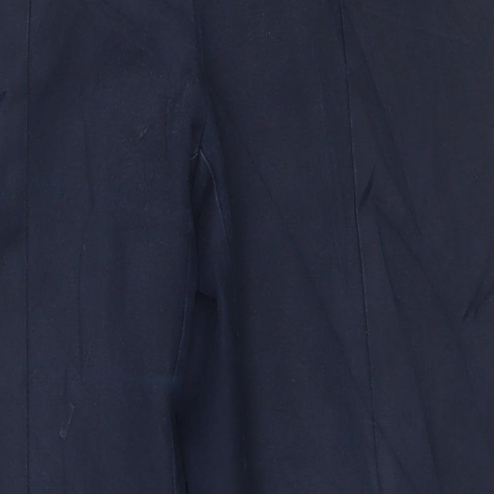 Womens UK Size 10 Oasis Regular Fit  Blue Trousers