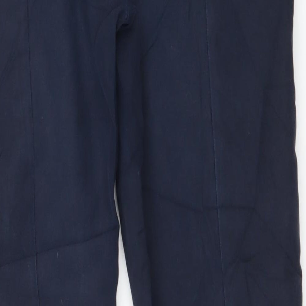 Womens UK Size 10 Oasis Regular Fit  Blue Trousers