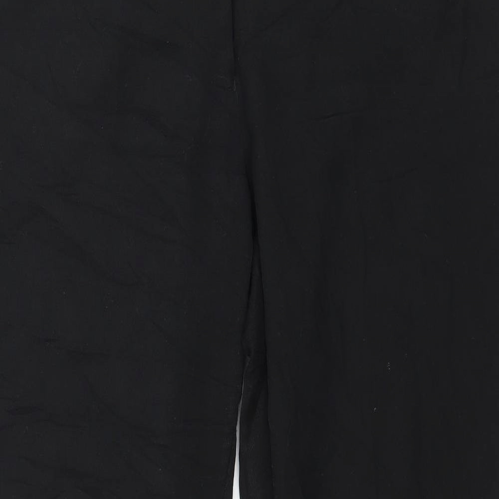 Womens UK Size 10 NEXT Regular Fit  Black Trousers