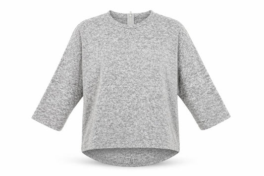 Primark Womens Grey  Knit Pullover Jumper Size S