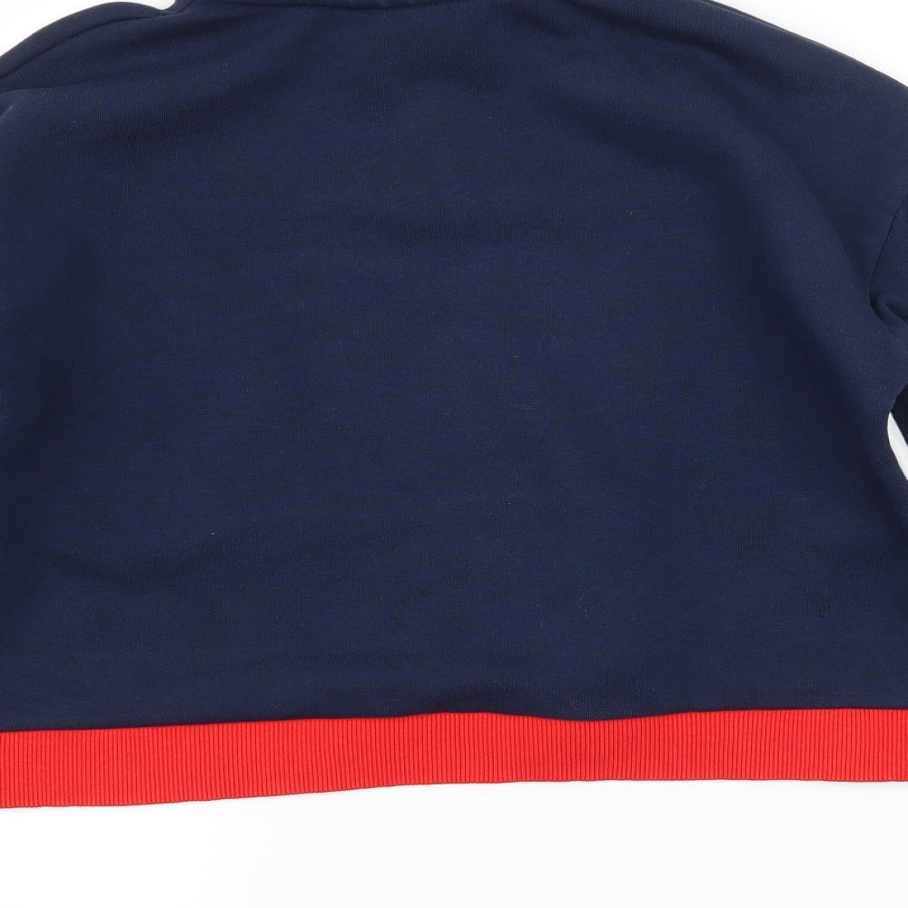 Hersey Girls Blue  Jersey Pullover Sweatshirt Size 13-14 Years  - Hersey