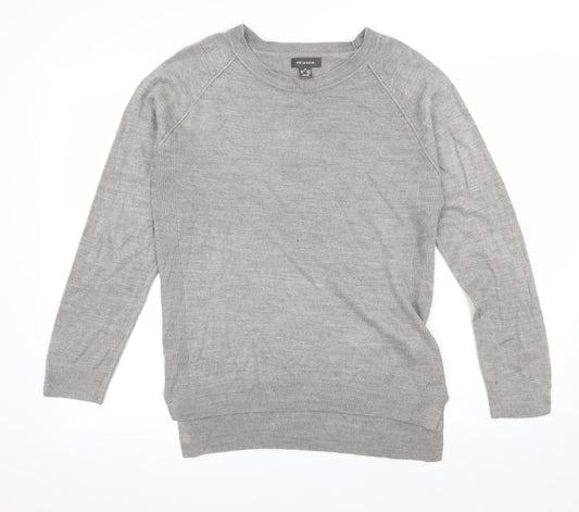 Primark Womens Grey  Knit Pullover Jumper Size 12