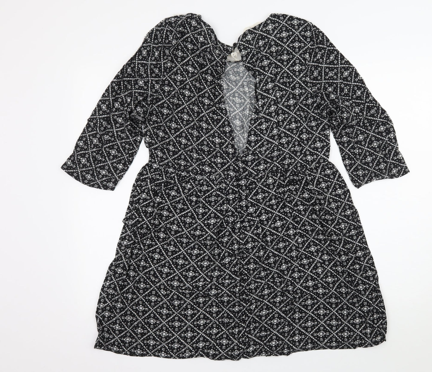 George Womens Black   A-Line  Size 12