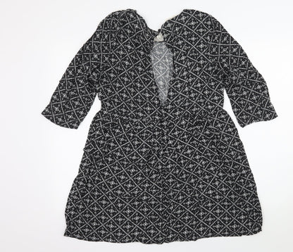 George Womens Black   A-Line  Size 12