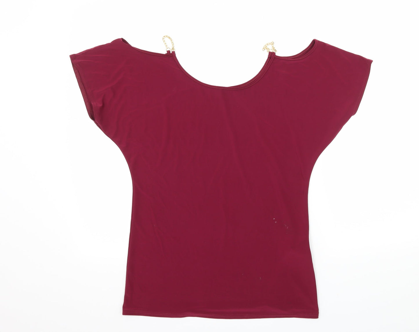 Womens UK Size 8 Atmosphere Pink Basic T-Shirt