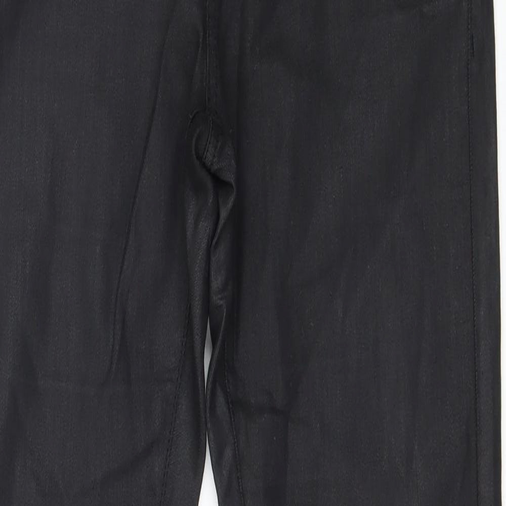 Topshop Womens Black  Denim Skinny Jeans Size 26 in L32 in