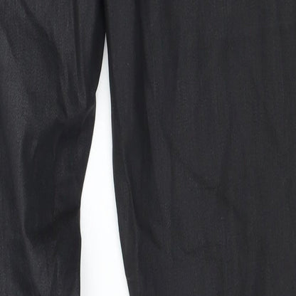 Topshop Womens Black  Denim Skinny Jeans Size 26 in L32 in