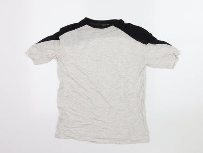 Topshop Womens Green  Jersey Basic T-Shirt Size 6