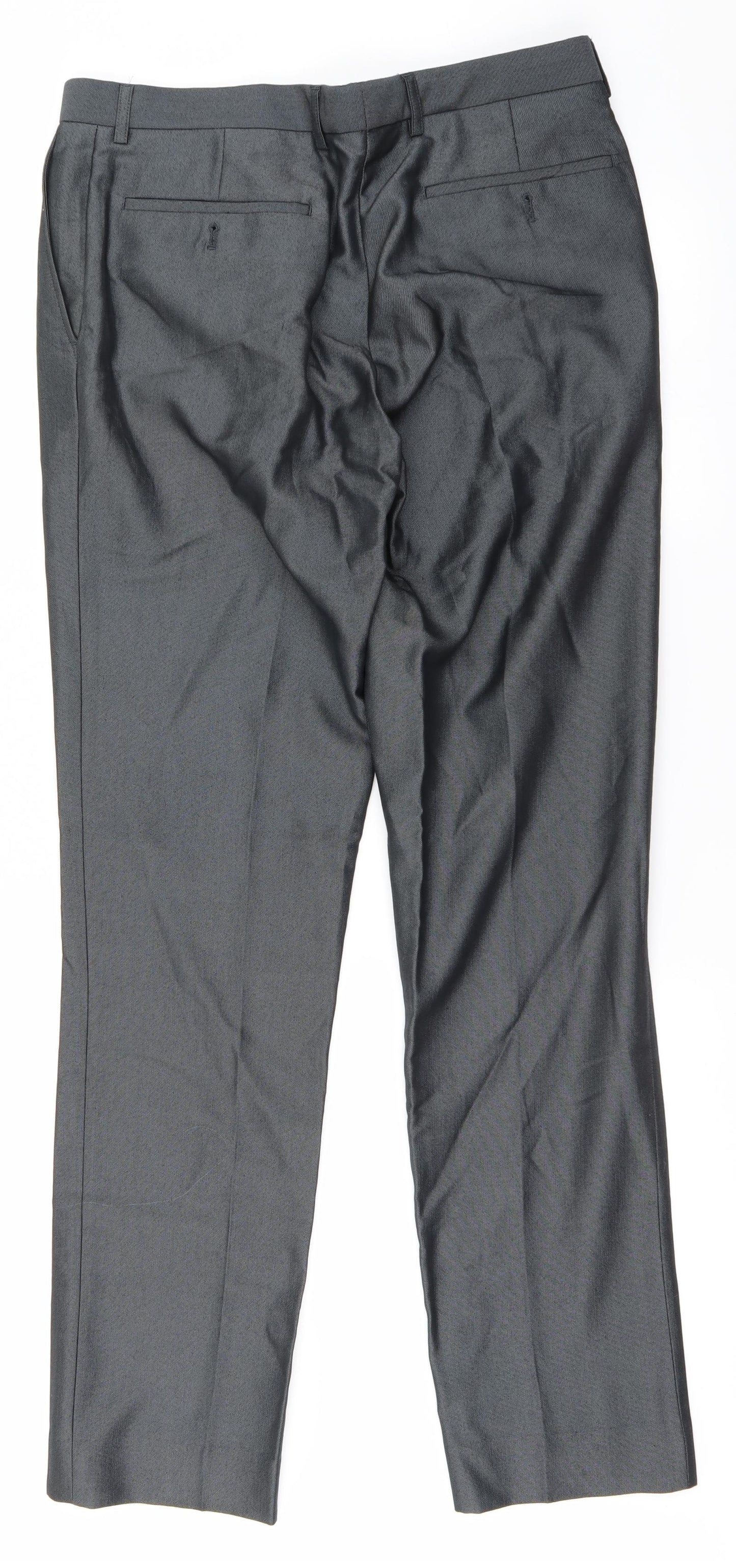 Ventuno 21 Mens Grey   Trousers  Size 32 in L28 in