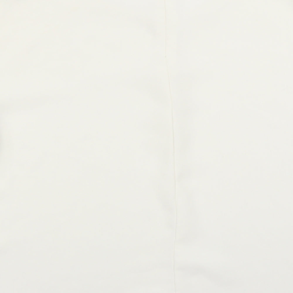 Womens UK Size 8 H&M White Basic Blouse