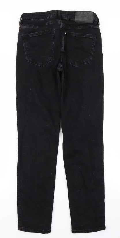 &Denim Womens Black  Denim Skinny Jeans Size 26 in L26 in