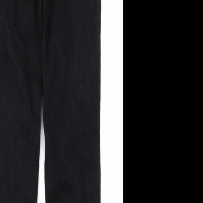 &Denim Womens Black  Denim Skinny Jeans Size 26 in L26 in