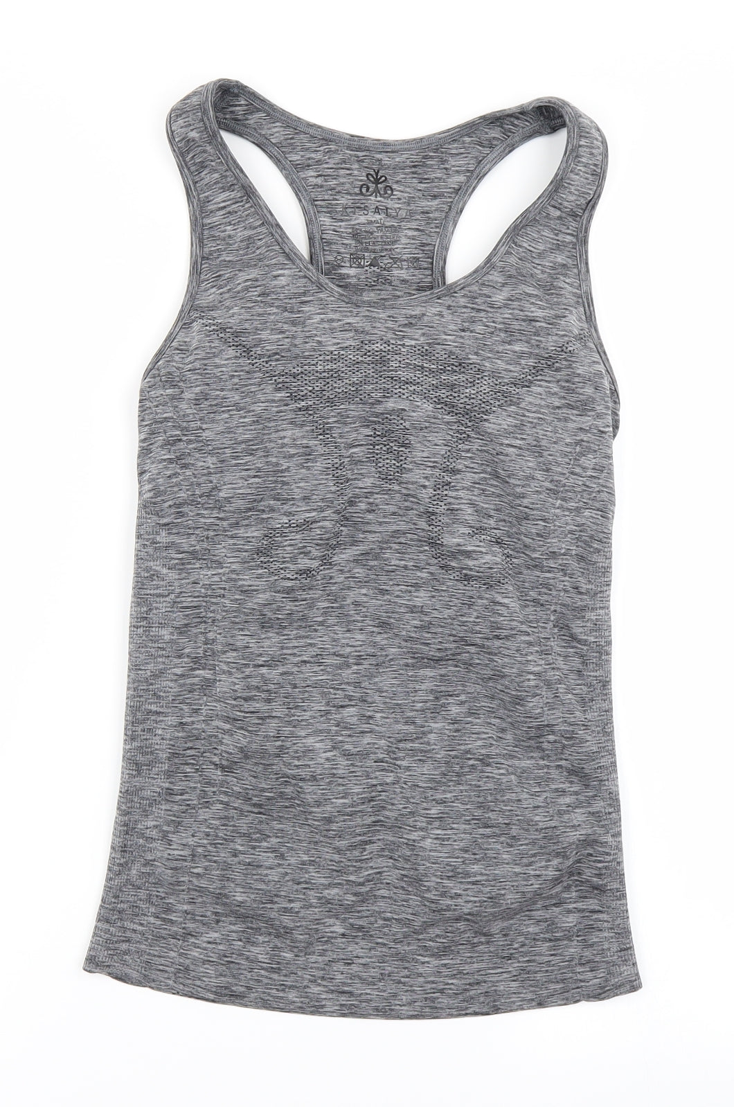 Kisaiya Womens Grey   Basic Tank Size S