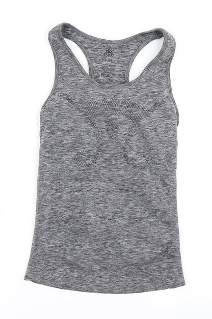 Kisaiya Womens Grey   Basic Tank Size S