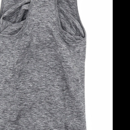 Kisaiya Womens Grey   Basic Tank Size S