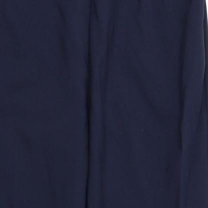 Womens UK Size 20 Preworn Regular Fit  Blue Trousers