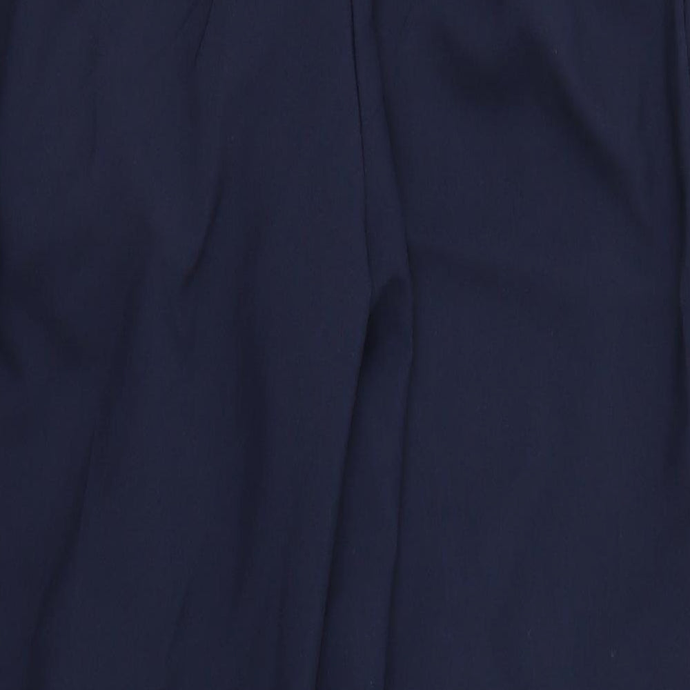 Womens UK Size 20 Preworn Regular Fit  Blue Trousers