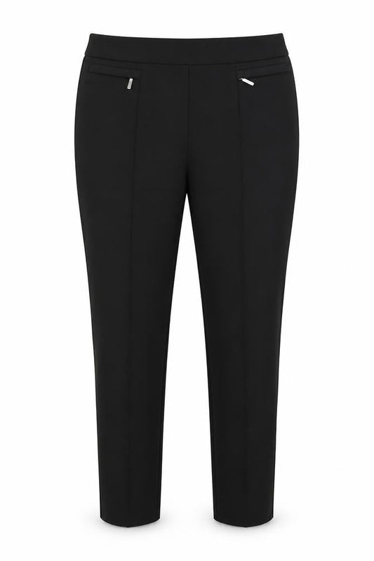 Womens UK Size 34 in Per Una Regular Fit  Black Trousers