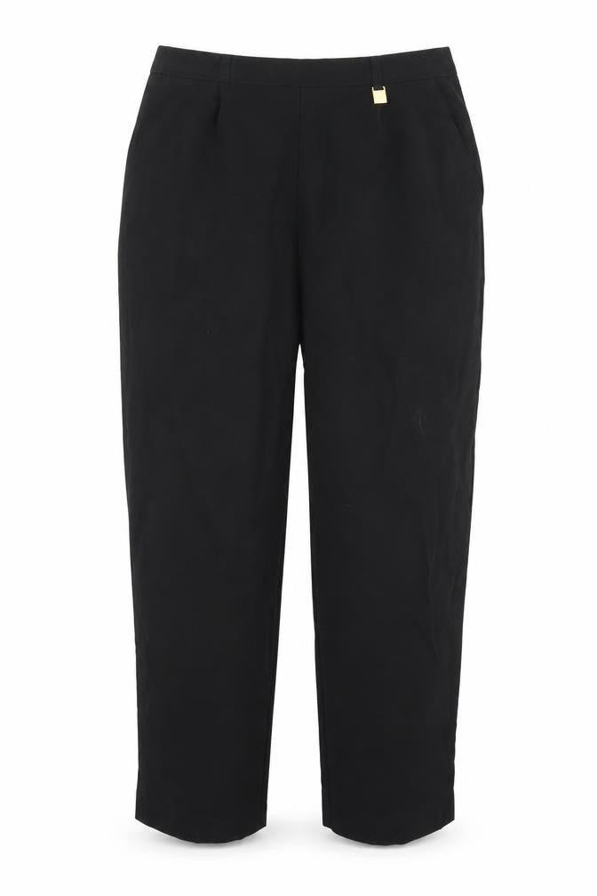 Classics Womens Black   Capri Trousers Size 14 L23 in