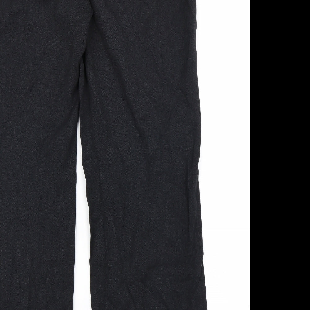 Marks & Spencer Womens Black   Trousers  Size 14 L27 in