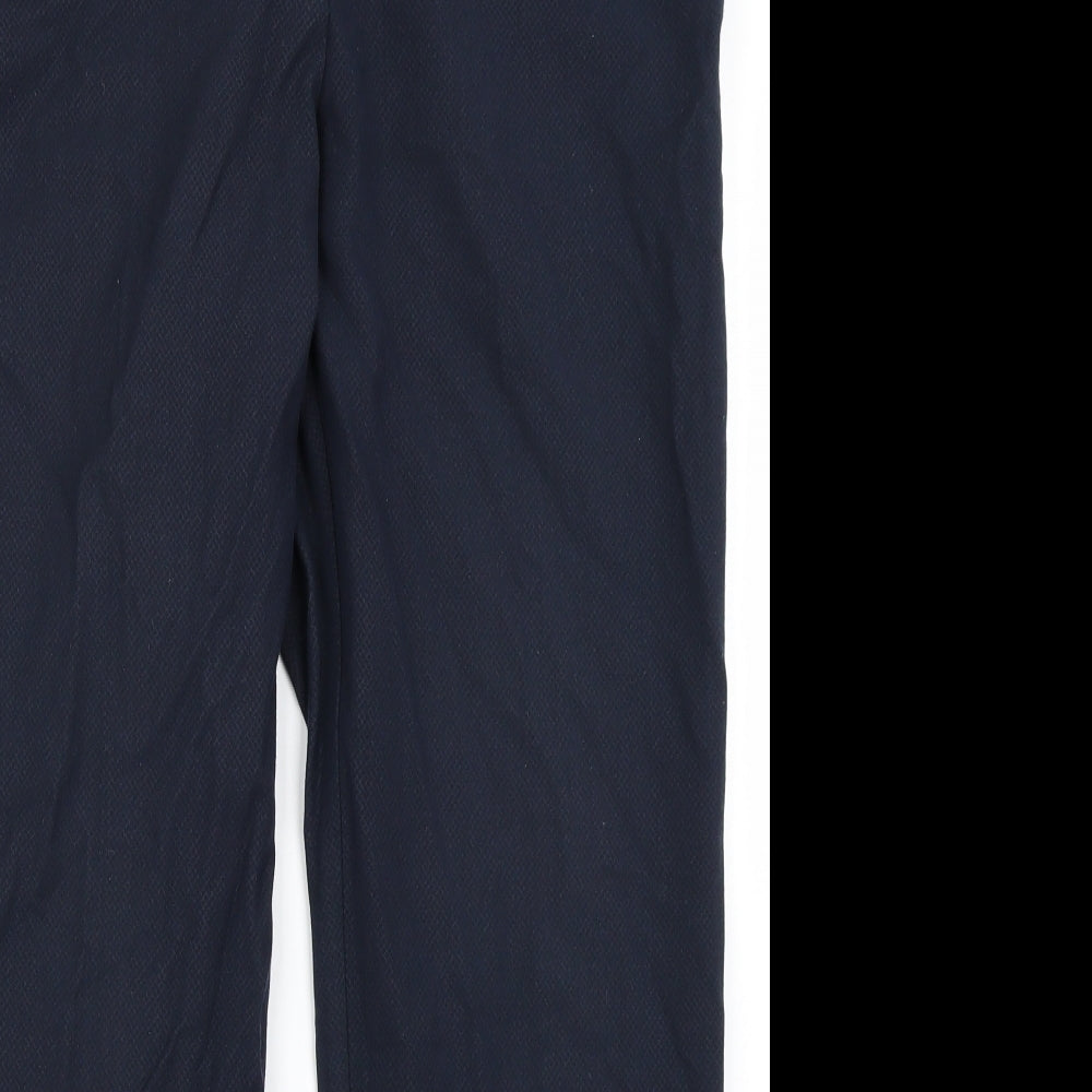 M&S Collection Womens Blue   Trousers  Size 14 L24 in