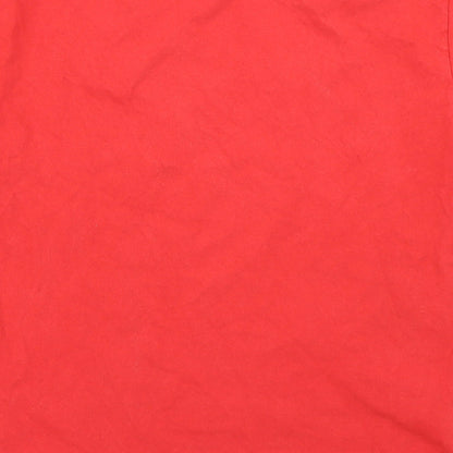 Fruit of the Loom Boys Red   Basic T-Shirt Size 9-10 Years