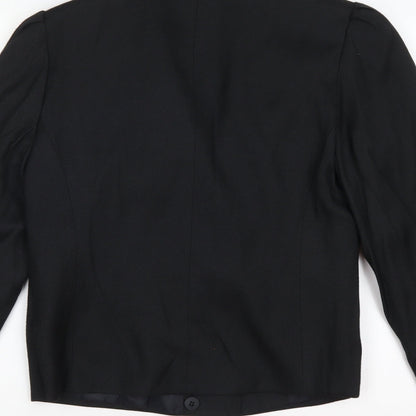Womens UK Size 14 Preworn Black Jacket
