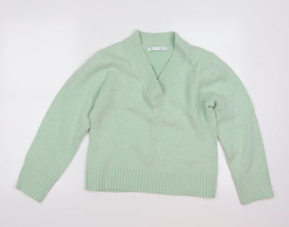 AMARANTO Womens Green   Pullover Jumper Size 16