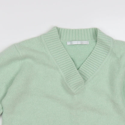 AMARANTO Womens Green   Pullover Jumper Size 16