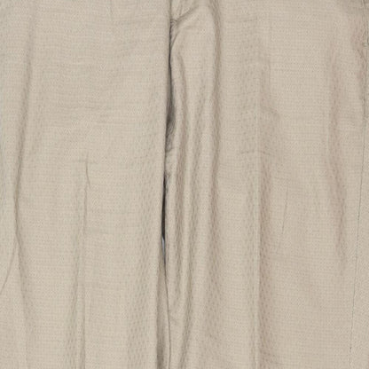 Mens UK Size 34 in Conbipel Regular Fit  Beige Trousers