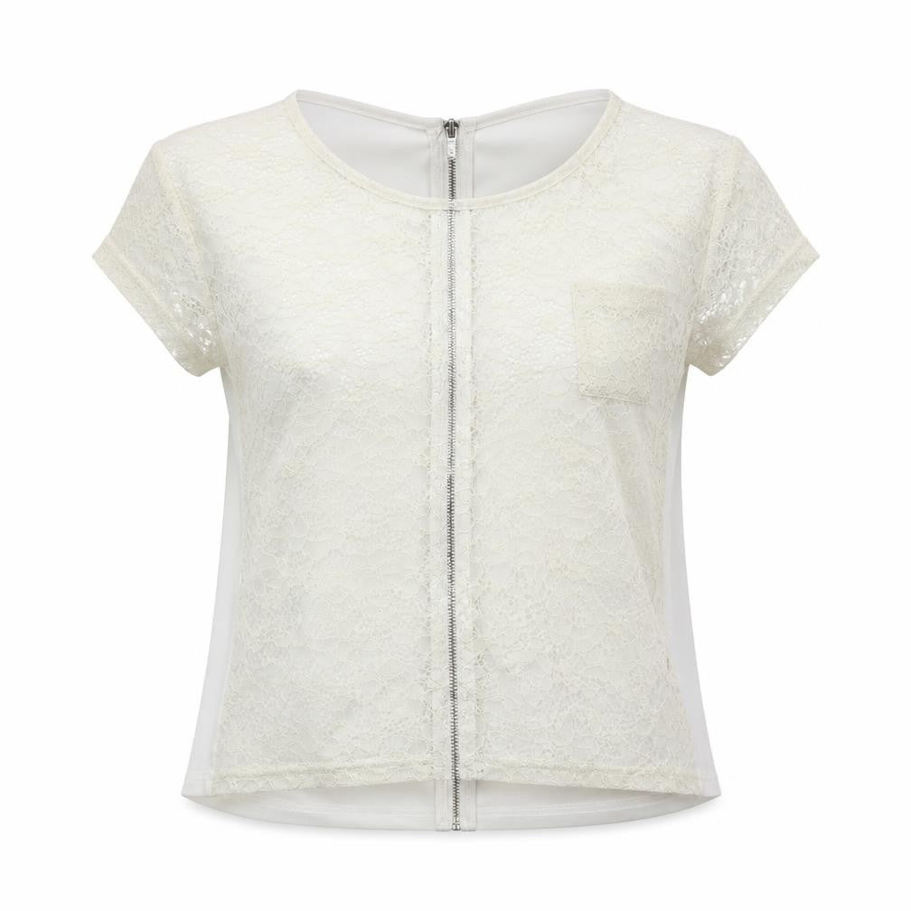 Womens UK Size 14 H&M White Basic T-Shirt
