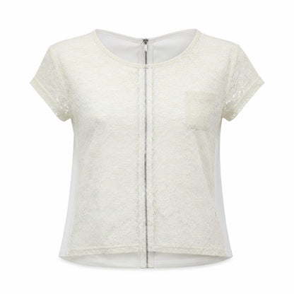 Womens UK Size 14 H&M White Basic T-Shirt