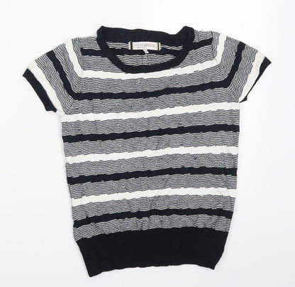 Principles Womens Multicoloured Striped  Pullover Jumper Size 8