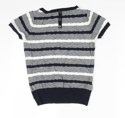 Principles Womens Multicoloured Striped  Pullover Jumper Size 8